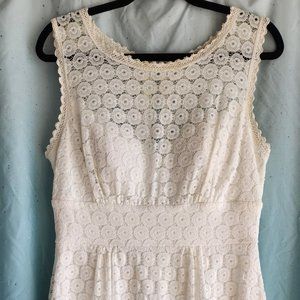 Dress Barn White Lace Dress